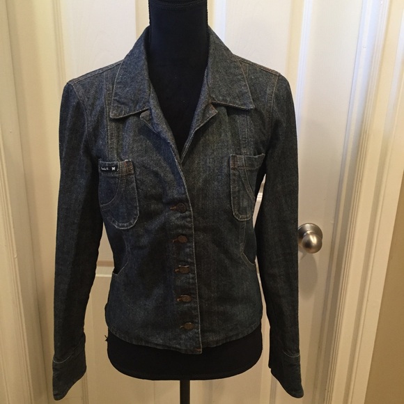 Frankie B denim jacket size L - Picture 2 of 5